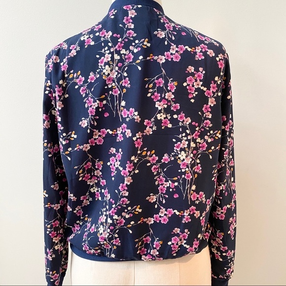 Lipslide Lightweight Floral Jacket Small - Picture 4 of 8
